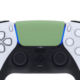 eXtremeRate Matcha Green Replacement Touchpad Cover Compatible with ps5 Controller BDM-010/020/030/040, Custom Part Touch Pad Compatible with ps5 Controller - Controller NOT Included - JPF4016G3