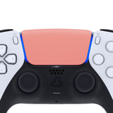 eXtremeRate Coral Replacement Touchpad Cover Compatible with ps5 Controller BDM-010/020/030/040, Custom Part Touch Pad Compatible with ps5 Controller - Controller NOT Included - JPF4019G3