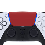 eXtremeRate Passion Red Replacement Touchpad Cover Compatible with ps5 Controller BDM-010/020/030/040, Custom Part Touch Pad Compatible with ps5 Controller - Controller NOT Included - JPF4020G3