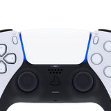 eXtremeRate White Replacement Touchpad Cover Compatible with ps5 Controller BDM-010/020/030/040, Custom Part Touch Pad Compatible with ps5 Controller - Controller NOT Included - JPF4021G3