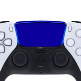 eXtremeRate Chrome Blue Replacement Touchpad Cover Compatible with ps5 Controller BDM-010/020/030/040, Custom Part Touch Pad Compatible with ps5 Controller - Controller NOT Included - JPF4048G3