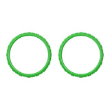 eXtremeRate Green Replacement Accessories for PS5 Controller, Custom Accent Rings for PS5 Controller - Controller NOT Included - JPF5006