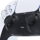 eXtremeRate Black Replacement Accessories for PS5 Controller, Custom Accent Rings for PS5 Controller - Controller NOT Included - JPF5009