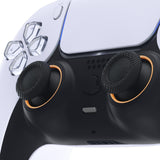 eXtremeRate Caution Yellow Replacement Accessories for PS5 Controller, Custom Accent Rings for PS5 Controller - Controller NOT Included - JPF5010