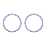 eXtremeRate Light Violet Replacement Accessories for PS5 Controller, Custom Accent Rings for PS5 Controller - Controller NOT Included - JPF5011