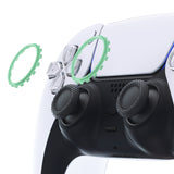 eXtremeRate Mint Green Replacement Accessories for PS5 Controller, Custom Accent Rings for PS5 Controller - Controller NOT Included - JPF5013