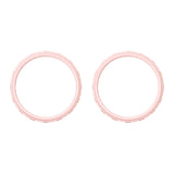 eXtremeRate Cherry Blossoms Pink Replacement Accessories for PS5 Controller, Custom Accent Rings for PS5 Controller - Controller NOT Included - JPF5014