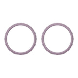 eXtremeRate Dark Grayish Violet Replacement Accessories for PS5 Controller, Custom Accent Rings for PS5 Controller - Controller NOT Included - JPF5018