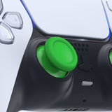 eXtremeRate Green Replacement Thumbsticks for PS5 Controller, Custom Analog Stick Joystick Compatible with PS5, for PS4 All Model Controller - JPF604