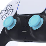 eXtremeRate Heaven Blue Replacement Thumbsticks for PS5 Controller, Custom Analog Stick Joystick Compatible with PS5, for PS4 All Model Controller - JPF612