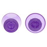 eXtremeRate Clear Atomic Purple Replacement Thumbsticks for PS5 Controller, Custom Analog Stick Joystick Compatible with PS5, for PS4 All Model Controller - JPF625