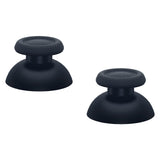 eXtremeRate Solid Black Replacement Thumbsticks for PS5 Controller, Custom Analog Stick Joystick Compatible with PS5, for PS4 All Model Controller - JPF627