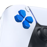 eXtremeRate Ergonomic Split Dpad Buttons (SDP Buttons) for PS5 Controller, Blue Independent Dpad Direction Buttons for PS5 Edge Controller, for PS4 All Model Controller - JPF8015