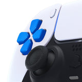 eXtremeRate Ergonomic Split Dpad Buttons (SDP Buttons) for PS5 Controller, Blue Independent Dpad Direction Buttons for PS5 Edge Controller, for PS4 All Model Controller - JPF8015