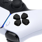 eXtremeRate Ergonomic Split Dpad Buttons (SDP Buttons) for PS5 Controller, Black Independent Dpad Direction Buttons for PS5 Edge Controller, for PS4 All Model Controller - JPF8019