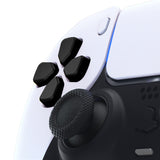 eXtremeRate Ergonomic Split Dpad Buttons (SDP Buttons) for PS5 Controller, Black Independent Dpad Direction Buttons for PS5 Edge Controller, for PS4 All Model Controller - JPF8019