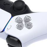 eXtremeRate Ergonomic Split Dpad Buttons (SDP Buttons) for PS5 Controller, Clear Independent Dpad Direction Buttons for PS5 Edge Controller, for PS4 All Model Controller - JPF8022
