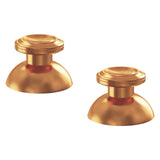 eXtremeRate Custom Gold Metal Thumbsticks for PS5 Controller, Replacement Aluminum Analog Stick Joystick for PS4 Controller - Controller NOT Included - JPFC001