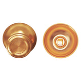 eXtremeRate Custom Gold Metal Thumbsticks for PS5 Controller, Replacement Aluminum Analog Stick Joystick for PS4 Controller - Controller NOT Included - JPFC001