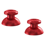 eXtremeRate Custom Red Metal Thumbsticks for PS5 Controller, Replacement Aluminum Analog Stick Joystick for PS4 Controller - Controller NOT Included - JPFC003