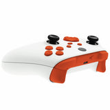 eXtremeRate Orange Replacement Buttons for Xbox Series S & Xbox Series X Controller, LB RB LT RT Bumpers Triggers D-pad ABXY Start Back Sync Share Keys for Xbox Series X/S Controller - JX3104