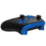 eXtremeRate Blue Replacement Buttons for Xbox Series S & Xbox Series X Controller, LB RB LT RT Bumpers Triggers D-pad ABXY Start Back Sync Share Keys for Xbox Series X/S Controller - JX3105