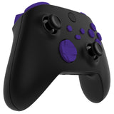 eXtremeRate Purple Replacement Buttons for Xbox Series S & Xbox Series X Controller, LB RB LT RT Bumpers Triggers D-pad ABXY Start Back Sync Share Keys for Xbox Series X/S Controller - JX3107
