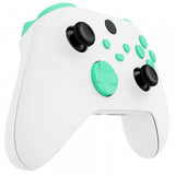 eXtremeRate Mint Green Replacement Buttons for Xbox Series S & Xbox Series X Controller, LB RB LT RT Bumpers Triggers D-pad ABXY Start Back Sync Share Keys for Xbox Series X/S Controller - JX3114