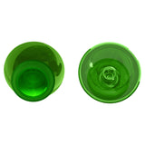 eXtremeRate Clear Green Replacement Thumbsticks for Xbox Series X/S Controller, for Xbox One Standard Controller Analog Stick, Custom Joystick for Xbox One X/S, for Xbox One Elite Controller - JX3424
