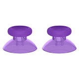 eXtremeRate Clear Atomic Purple Replacement Thumbsticks for Xbox Series X/S Controller, for Xbox One Standard Controller Analog Stick, Custom Joystick for Xbox One X/S, for Xbox One Elite Controller - JX3426