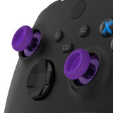 eXtremeRate Clear Atomic Purple Replacement Thumbsticks for Xbox Series X/S Controller, for Xbox One Standard Controller Analog Stick, Custom Joystick for Xbox One X/S, for Xbox One Elite Controller - JX3426