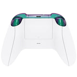 eXtremeRate No Letter Imprint Custom Full Set Buttons for Xbox Series X/S Controller, Chameleon Green Purple Replacement Accessories Bumpers Triggers Dpad ABXY Buttons for Xbox Series X/S, Xbox Core Controller - JX3502