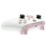 eXtremeRate No Letter Imprint Custom Full Set Buttons for Xbox Series X/S Controller, Cherry Blossoms Pink Replacement Accessories Bumpers Triggers Dpad ABXY Buttons for Xbox Series X/S, Xbox Core Controller - JX3512