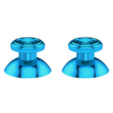 eXtremeRate Custom Blue Metal Thumbsticks for Xbox Series X/S Controller, Concentric Circles Aluminum Alloy Analog Stick for Xbox One S/X, Replacement Joystick for Xbox One Standard Elite Controller - JX3C004