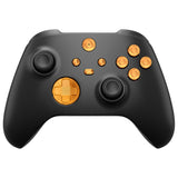 eXtremeRate 9 in 1 Custom Gold Metal Buttons for Xbox Series X/S Controller, Replacement Aluminum Alloy Dpad Start Back Share Button, Home ABXY Bullet Buttons for Xbox Core Controller - JX3D001