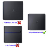 eXtremeRate Exclusive Designed Waterproof Dust Proof Cover for PS4 Slim Console - JYP4S0003GC