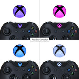 eXtremeRate Custom Home Guide Button LED Stickers for Xbox One /S /Elite /X /Elite2 (Model 1797 and Core Model 1797) Controller with Tools Set - 40pcs in 8 Colors - JYXBS0013