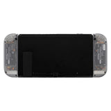 eXtremeRate Transparent Clear Joycon Handheld Controller Housing (D-Pad Version) with Full Set Buttons, DIY Replacement Shell Case for NS Switch JoyCon & OLED JoyCon - Console Shell NOT Included - JZM501
