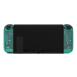 eXtremeRate Emerald Green Joycon Handheld Controller Housing (D-Pad Version) with Full Set Buttons, DIY Replacement Shell Case for NS Switch JoyCon & OLED JoyCon - Console Shell NOT Included - JZM508