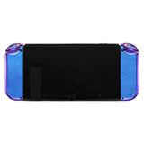 eXtremeRate Chameleon Purple Blue Joycon Handheld Controller Housing (D-Pad Version) with Full Set Buttons, DIY Replacement Shell Case for NS Switch JoyCon & OLED JoyCon - Console Shell NOT Included - JZP301