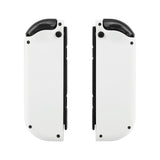 eXtremeRate White Joycon Handheld Controller Housing (D-Pad Version) with Full Set Buttons, DIY Replacement Shell Case for NS Switch JoyCon & OLED JoyCon - Console Shell NOT Included - JZP303