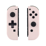 eXtremeRate Cherry Blossoms Joycon Handheld Controller Housing (D-Pad Version) with Full Set Buttons, DIY Replacement Shell Case for NS Switch JoyCon & OLED JoyCon - Console Shell NOT Included - JZP306