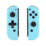 eXtremeRate Heaven Blue Joycon Handheld Controller Housing (D-Pad Version) with Full Set Buttons, DIY Replacement Shell Case for NS Switch JoyCon & OLED JoyCon - Console Shell NOT Included - JZP307