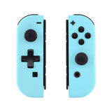 eXtremeRate Heaven Blue Joycon Handheld Controller Housing (D-Pad Version) with Full Set Buttons, DIY Replacement Shell Case for NS Switch JoyCon & OLED JoyCon - Console Shell NOT Included - JZP307