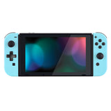 eXtremeRate Heaven Blue Joycon Handheld Controller Housing (D-Pad Version) with Full Set Buttons, DIY Replacement Shell Case for NS Switch JoyCon & OLED JoyCon - Console Shell NOT Included - JZP307