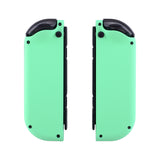 eXtremeRate Soft Touch Mint Green Joycon Handheld Controller Housing (D-Pad Version) with Full Set Buttons, DIY Replacement Shell Case for NS Switch JoyCon & OLED JoyCon - Console Shell NOT Included  - JZP308