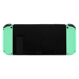 eXtremeRate Soft Touch Mint Green Joycon Handheld Controller Housing (D-Pad Version) with Full Set Buttons, DIY Replacement Shell Case for NS Switch JoyCon & OLED JoyCon - Console Shell NOT Included  - JZP308