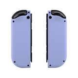 eXtremeRate Soft Touch Light Violet Joycon Handheld Controller Housing (D-Pad Version) with Full Set Buttons, DIY Replacement Shell Case for NS Switch JoyCon & OLED JoyCon - Console Shell NOT Included - JZP309