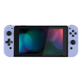 eXtremeRate Soft Touch Light Violet Joycon Handheld Controller Housing (D-Pad Version) with Full Set Buttons, DIY Replacement Shell Case for NS Switch JoyCon & OLED JoyCon - Console Shell NOT Included - JZP309