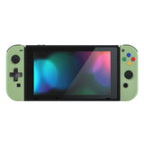 eXtremeRate Matcha Green Joycon Handheld Controller Housing (D-Pad Version) with Full Set Buttons, DIY Replacement Shell Case for NS Switch JoyCon & OLED JoyCon – Console Shell NOT Included - JZP316